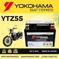 ღMCK YTZ5 YTZ5S YOKOHAMA BATTERY BATERI y15 wave125 lc135 new dash future125 ego lc ex5 dream wave125 future125 wave110♨