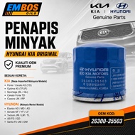 EMBOS OILS | Oil Filter (BIG) Hyundai & KIA 26300-35503 / 26300-35505