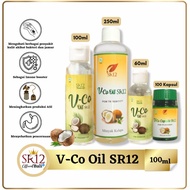 vico oil sr12 250ml - vco - minyak kelapa murni - 60 ml