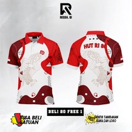 RA Indonesian Independence Day Committee Shirt 80th August 17, 2025 Men's/Wanita Free custom name an