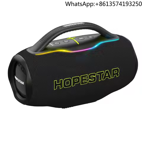 Hopestar H87 Outdoor Speaker Professional 70W Bass Powered Portable Subwoofer Wireless Original Conn
