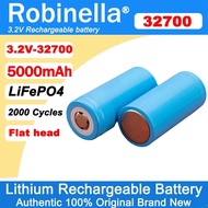 3.2V 32700 5000mAh Lifepo4 Rechargeable Battery Lithium Iron Phosphate Cell for Backup Power Flashli