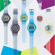 G-Shock LS Transparent Series DW-5600LS-2 & DW-5600LS-7 & DW-6900LS--1 & DW-6900LS-2 & GA-110LS-1 & 