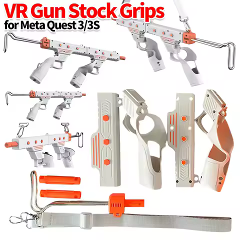 VR Gun Stock VR Gunstock VR Controller Stock Rifle Adapter Controller Grips VR Game Accessories for 