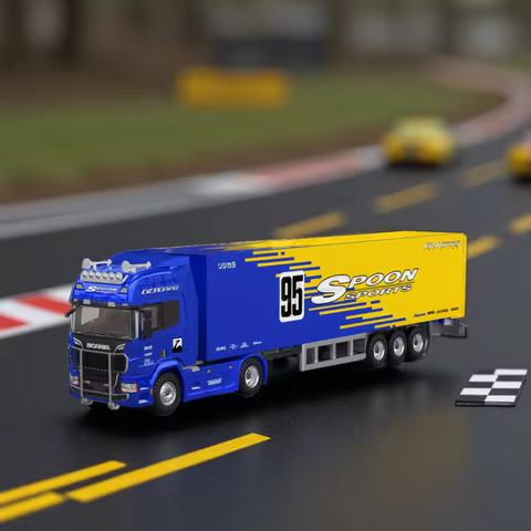 Time Micro 1:64 Modify Car Spoon Painting Diecast Simulation Alloy Car Model For Collection & Displa