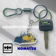 GANTUNGAN Key Komatsu - Master Key KOMATSU Acrylic Keychain Set Dozer D375A