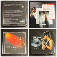 <鐵盒版附預購VCD小卡齊件> 陶喆 Soul Power 現場原音專輯 台版 舊版 2 CD +VCD 碟微花 David Tao 演唱會 Live