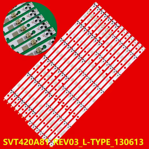 3KIT/5KIT LED Strip for Toshiba 42" TV 42L7453D SVT420A81 REV03 R L type 130613 LC420DUK SG K2 42L74