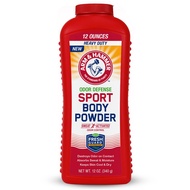 Arm & Hammer Sport Body Powder, Powder for Men and Women, Fresh Feeling, Talc Free, Aluminum Free Od