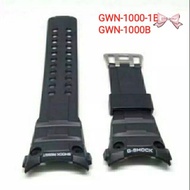 HITAM Casio G-SHOCK GWN-1000B GWN-1000-1B GWN-1000 Black Watch STRAP