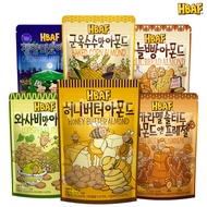 HBAF Seasoned Almond Bestseller korean snack hbaf Honey Butter almond Wasabi, Seaweed korea food bis