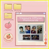 ☍ ☏ ◩ Treasure Official Photocard Chapter 1 Chapter 2 Ktown4u Jaehyuk Asahi Mashiho