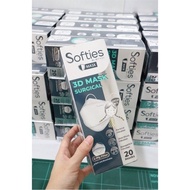SOFTIES SURGICAL MASK 3D - 4ply READY BOX SACHET Masker softies