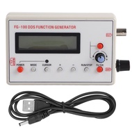 FG‑100 DDS Function Generator Sine Frequency 1HZ‑500KHz Counter Signal Source Generator Meter Functi