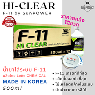 #ยกลัง น้ำยาล้างระบบ F11 ยี่ห้อ Phoniex / HiCLEAR ราคา 12 ขวด น้ำยาไล่ระบบ