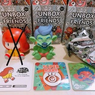 《交換/售》Unbox & friends wave 3 super rare Mamuang 殭屍Jiangshi 異色小丑smudge baby greenie