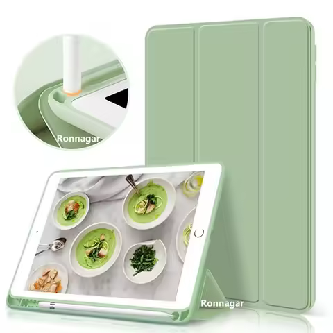 With Pencil Slot Funda for iPad A16 11th 2025 2024 Air11 M3 M2 Pro11 M2 M4 10th 7 8 9th 10.2 Case 9.