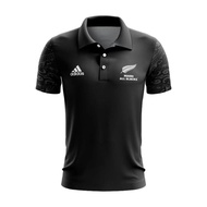 2023 New Zealand POLO All Blacks Rugby Jersey Home Size S-5XL
