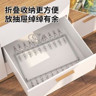 （3層-30夾）不銹鋼晾衣架 襪架 多功能曬襪子夾襪子架 晾衣夾多頭多層