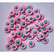 10pcs BUNGA PINK CLAY | DIY CRAFT | DIY KEYCHAIN DECO | ART & CRAFT FOR KID |