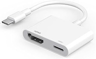 Apple USB-C to HDMI Adapter 4K@240Hz for iPhone 15 16 MacBook Pro Air iPad Pro, MFi Certified Type-C