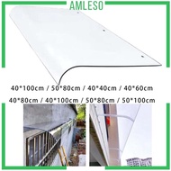 [Amleso] Awnings Patio Awning Canopy Awning Door Canopy No Pole Needed Outdoor Porch Awning Rain Sno