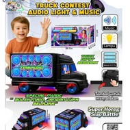 (COD) NEWEST TOY CONTEST TRUCK/ CONTEST TRUCK BOX TRUCK ALREADY FULL SOUND STICKER