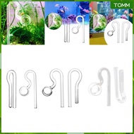 [Wishshopehhh] Aquarium Glass Lily Pipe Tank Filter Inflow/outflow Skimmer Surface Clear Glass Lily Pipe Inflow Skimmer