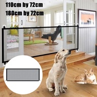 Pet Dog Fence Gate Safe Guard Safety Enclosure Folding Dog Fences Dog Gate The Ingenious Mesh Magic 