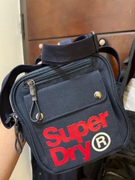 Superdry 小側背包 側背包 斜背包 腰包 近全新