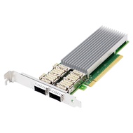 XT-XINTE E810-CQDA2 Server 100G Dual Port Fiber Optic Network Card PCIe 4.0 X16 E810