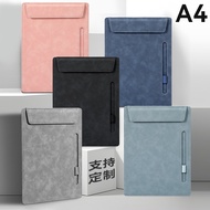 a4Customized leather conference pad folder, paper folder, writing pad, business hotel coaster 3F1Y