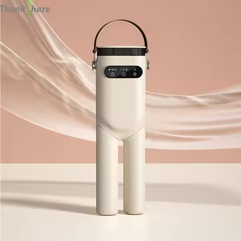 Portable Clothing Dryer 220V Electric Clothes Drying Rack Hang Folding Shoe Dryer Travel Business Do