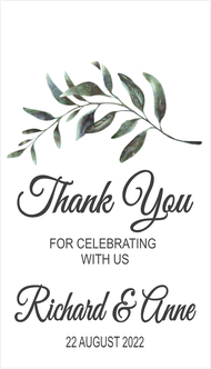 Customized Thank You Tag for souvenir birthday baptism wedding baptism christening special Occassion
