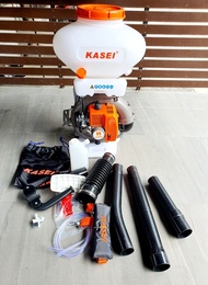 kasei ของแท้**ราคากันเอง** เครื่องพ่นเมล็ดหว่าน ปุ๋ยสะพายหลัง พ่นลม 3แรง KASEI 3 WF-3A ลิ้นเลส ถาดเ