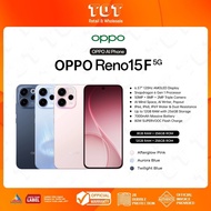 OPPO Reno 15F 5G (8/12GB+256GB) 6.57" 120Hz AMOLED Display I Snapdragon 6 Gen 1 I 7000mAh + 80W Supe