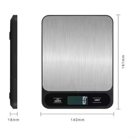 Digital Kitchen Scale Weight Electronic Scale Food Coffee Scales Smart Electronic Waterproof Digital