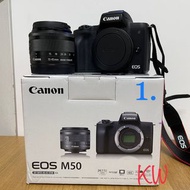 CANON EOS M50 &amp; Lens