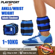 (Pair) Ankle Weights 1~10KG Adjustable Strength Training Running Sport Equipment Ankle Weights Adjus