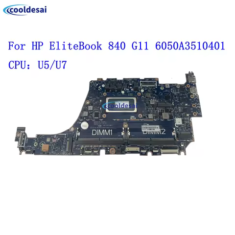 6050A3510401 For HP 14inch EliteBook 840 G11 Laptop Motherboard N91906-601 N91912-601 N91914-601 N93