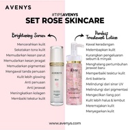 AVENYS SET ROSE SKINCARE hilang jeragat jerawat