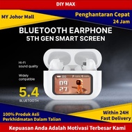 TWS Screen Wireless Bluetooth A9 Pro Earphones Supper Bass Smart Touch Screen Earbuds with microphon