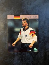 絕版超罕有 大快活 Fairwood World Cup USA 1994 美國世界杯  1994年 Germany 德國 馬圖斯 Lothar Matthaus 球員卡 足球卡 Football C