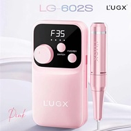 LUGX เครื่องเจียร LG-602S 35000รอบ กำลังไฟ 12W มีแบตเตอรี่ แบบพกพา เครื่องเจียรเล็บไฟฟ้า -wenails