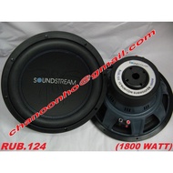 12inc Soundstream Woofer 12inch Rubicon Series Subwoofer Soundstream RUB124 4 Ohm Rubicon Series woo