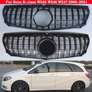 Car Middle grille for Mercedes-Benz B-class W245 W246 W247 B180 B200 B260 2009-2021 GT Diamond front vertical bar bumper