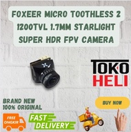 FOXEER MICRO TOOTHLESS 2 1200TVL 1.7MM STARLIGHT SUPER HDR FPV CAMERA