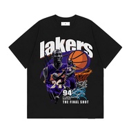 HITAM Original Design iiih T-Shirt Lakers 02 Black Tees cotton