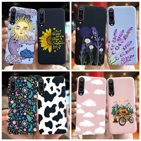 Phone Case For Xiaomi Mi 9 Lite Case Cute Silicone Back Cover For Xiaomi Mi 9 SE Mi9 9SE Mi9lite Pho