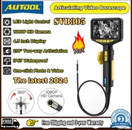 32GB Memory Card✅ AUTOOL SVB305 Automotive Industrial Endoscope with Light 1080 HD Autofocus Endosco